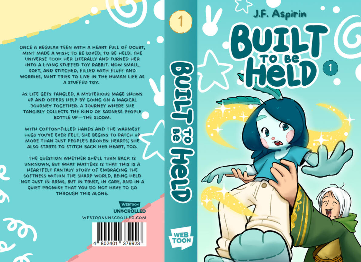 Book Design of Mint's Lore (not a real book!)