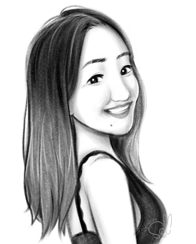 1st Commissioned Portrait