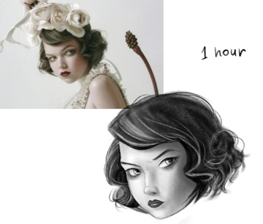 Upon finishing the drawing, I realized the reference I have used was made by AI and thought it was real... Sorry.