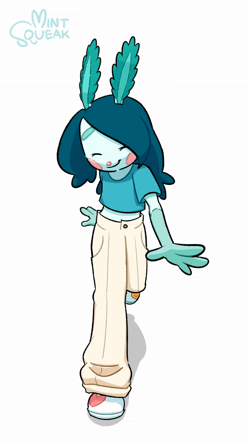 Mint Walking Animation