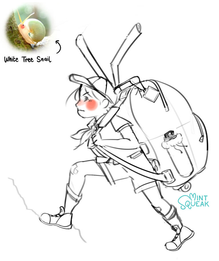 This is inspired by Rinotuna's work on character designing.