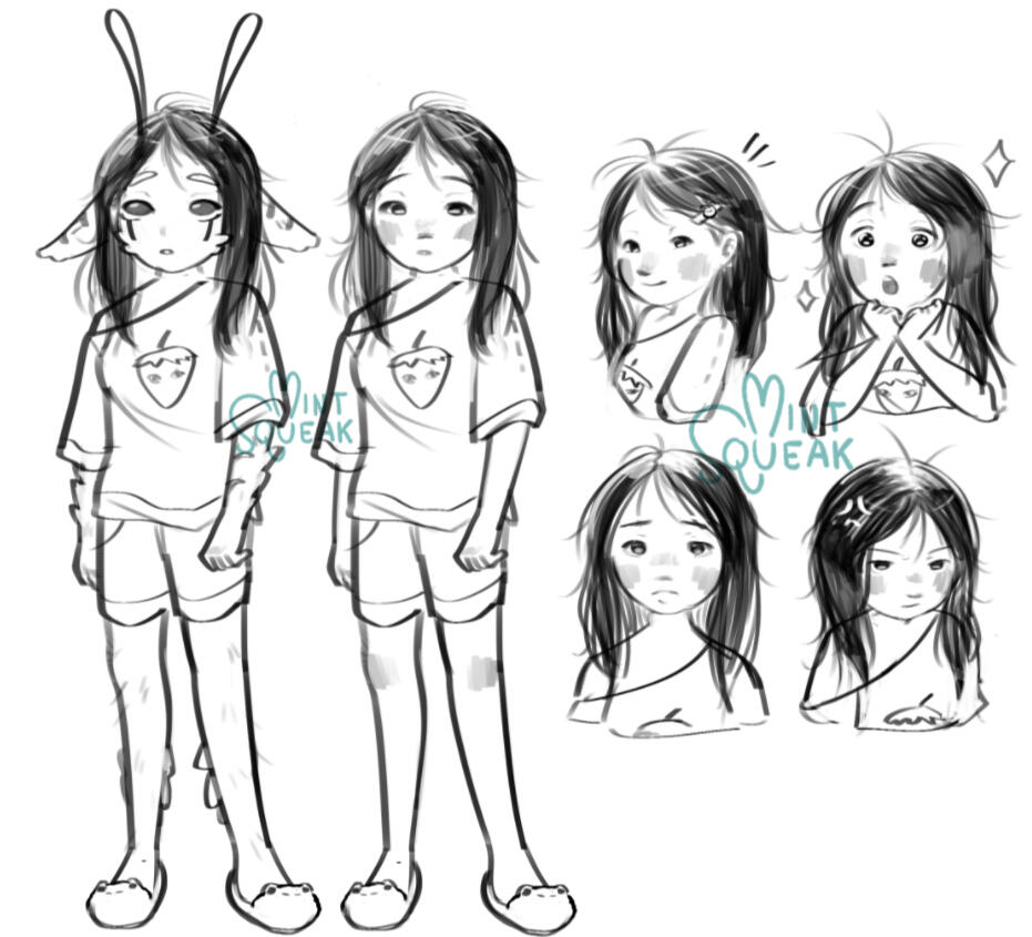 Ema the Alien (Simple Character Sheet)